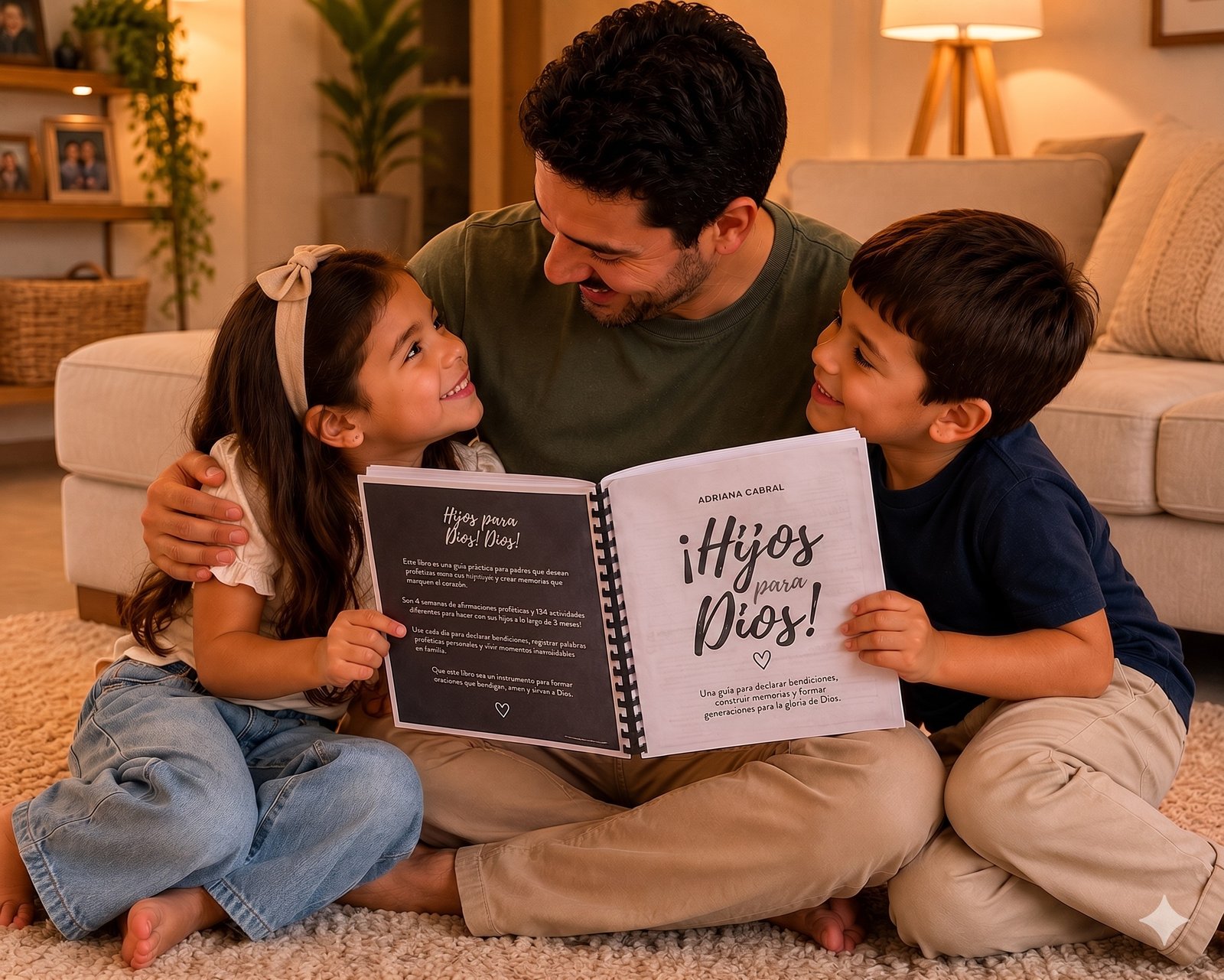 Familia viviendo el ritual de declaración diaria